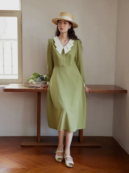 Olive Green Dresses